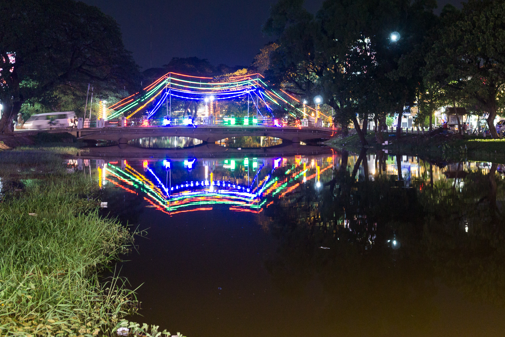 Flussfestival Aufbau