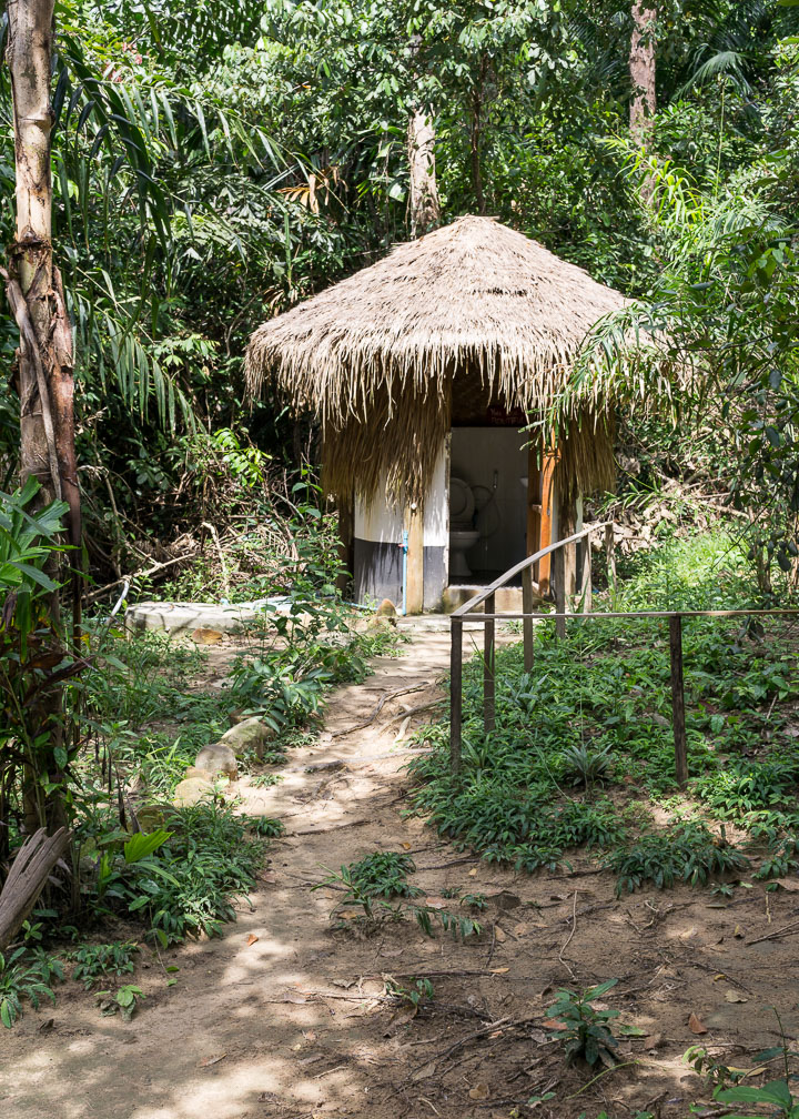 Das Badehäuschen neben meiner Casita