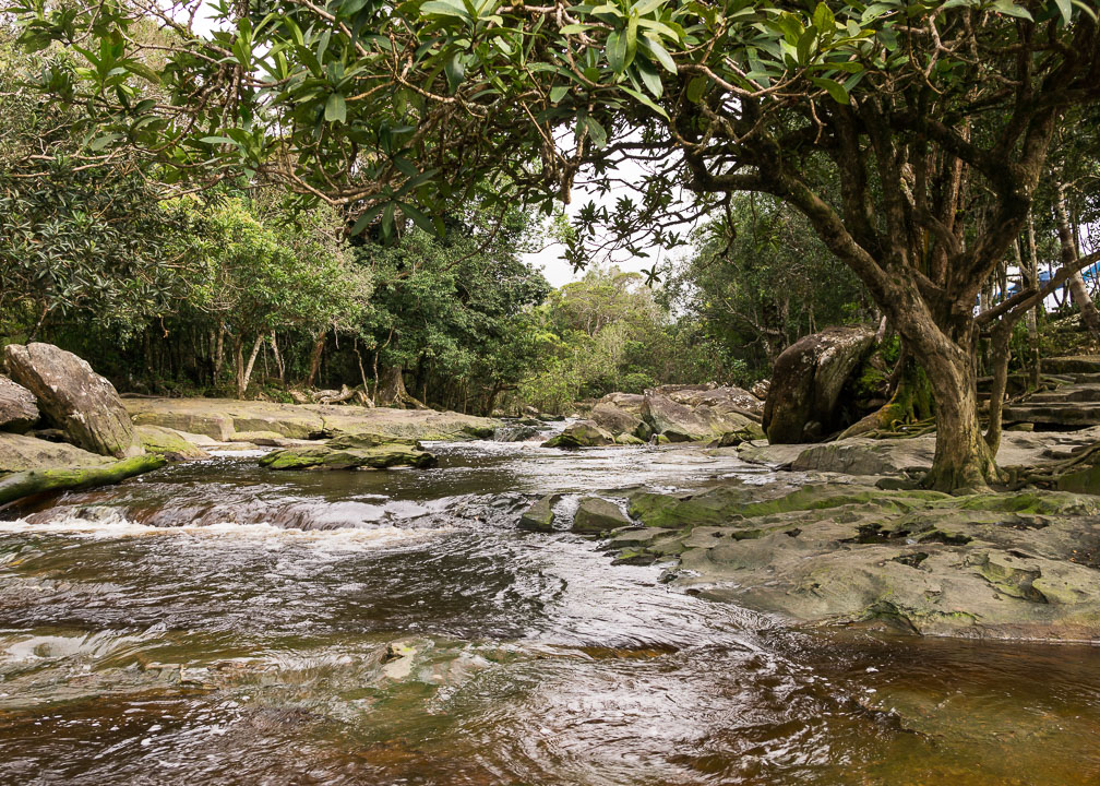 Bokor Mountain Wasserfall