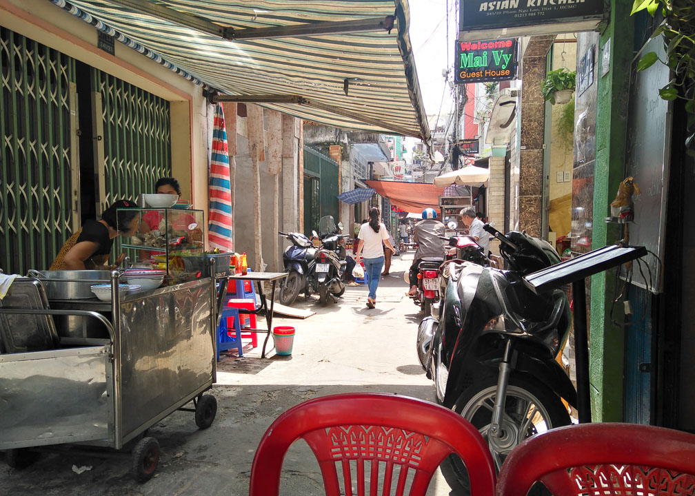 gleicher Ort, aber ohne Regen