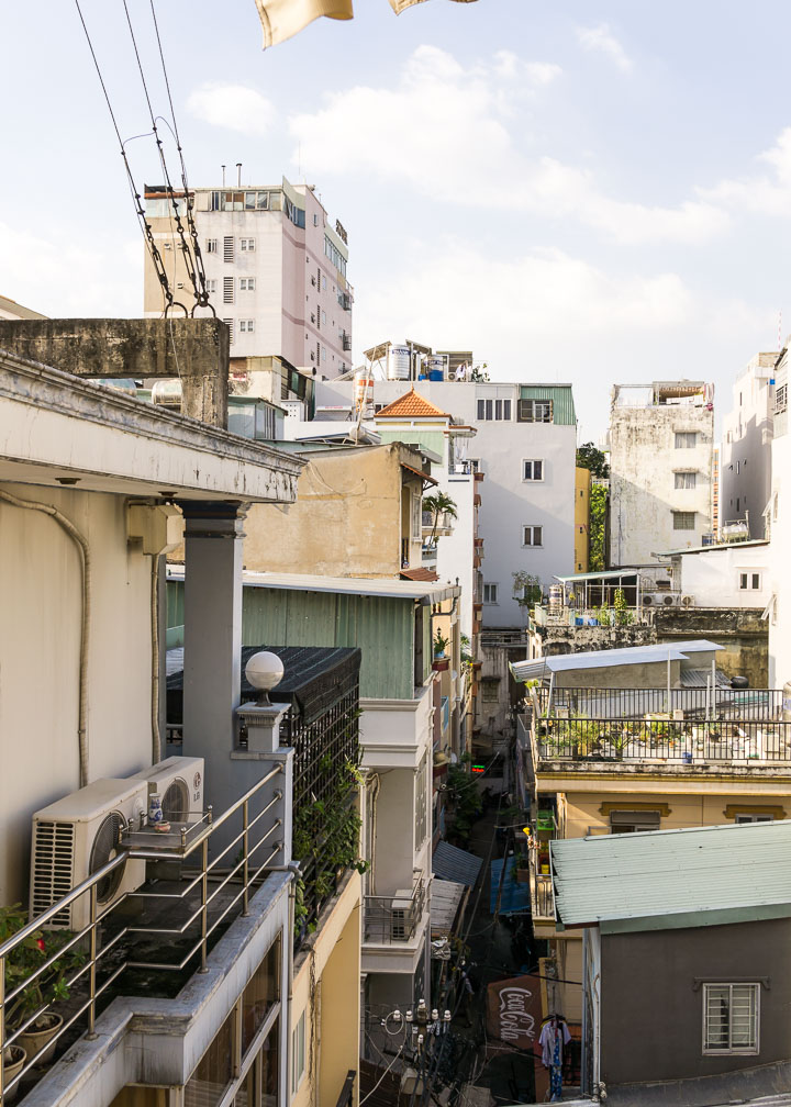 Seitengassen von oben
