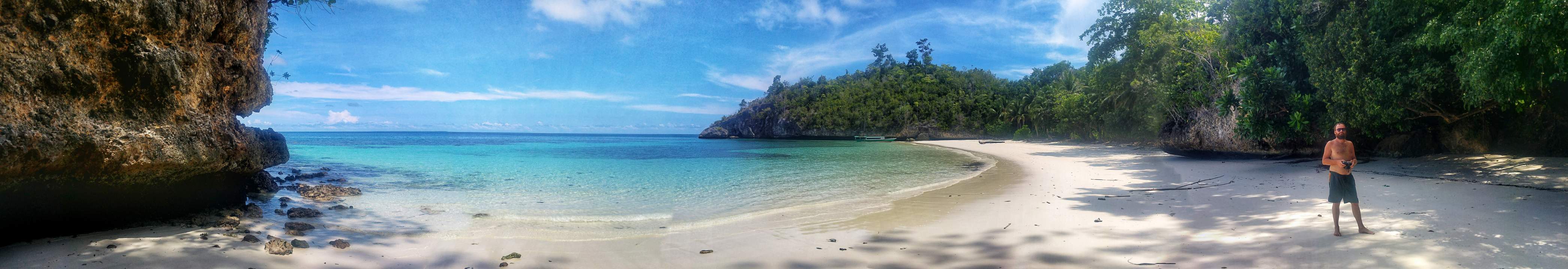 Strand in der Nähe des Jellyfishlake