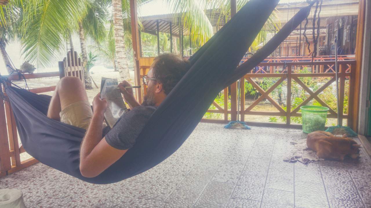 Der harte Inselalltag