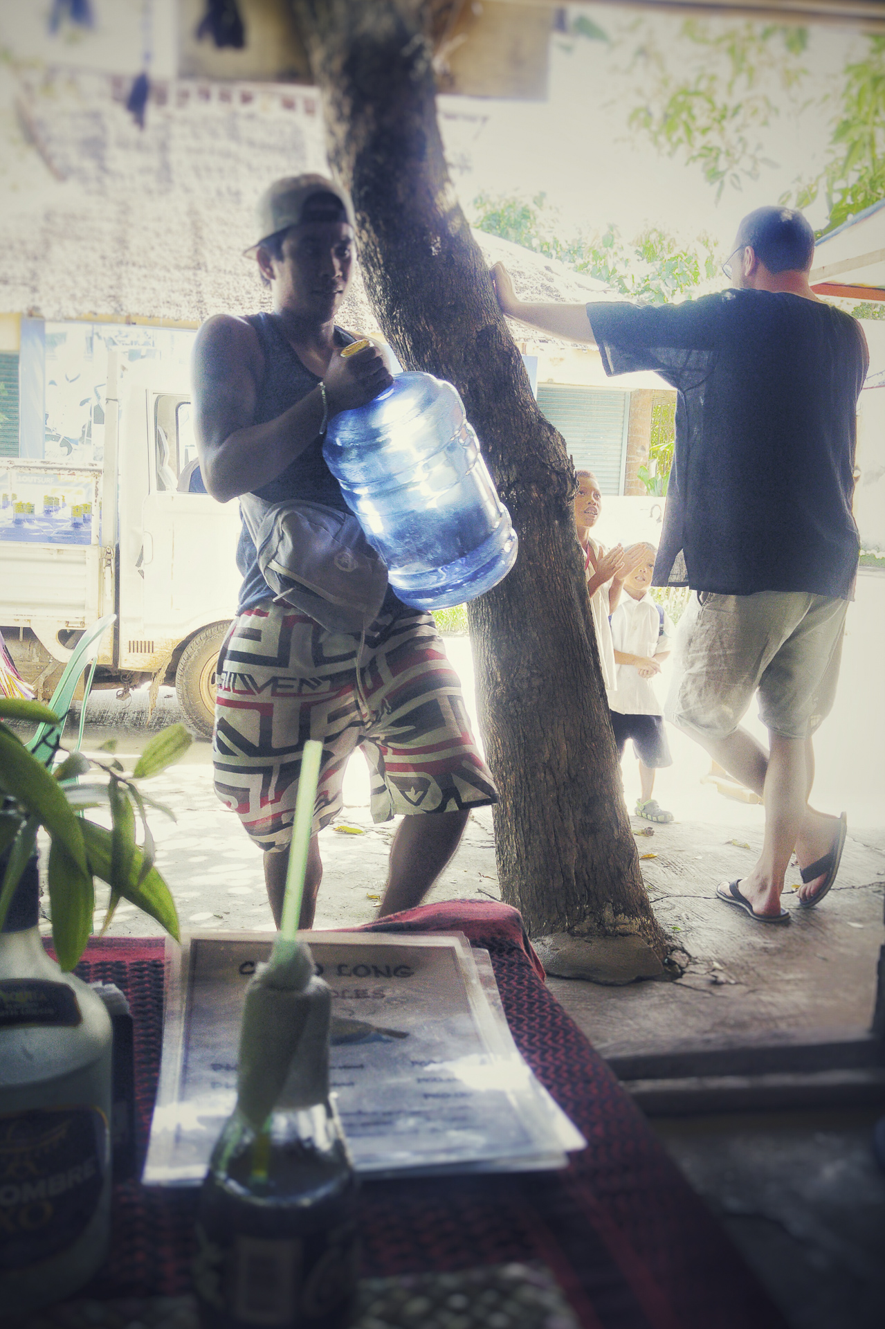 Schnitz beim schauen